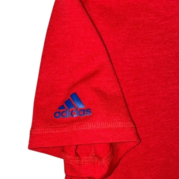 Adidas 5T Red and Blue Short Sleeve Tee shirt tshirt - Picture 3 of 7